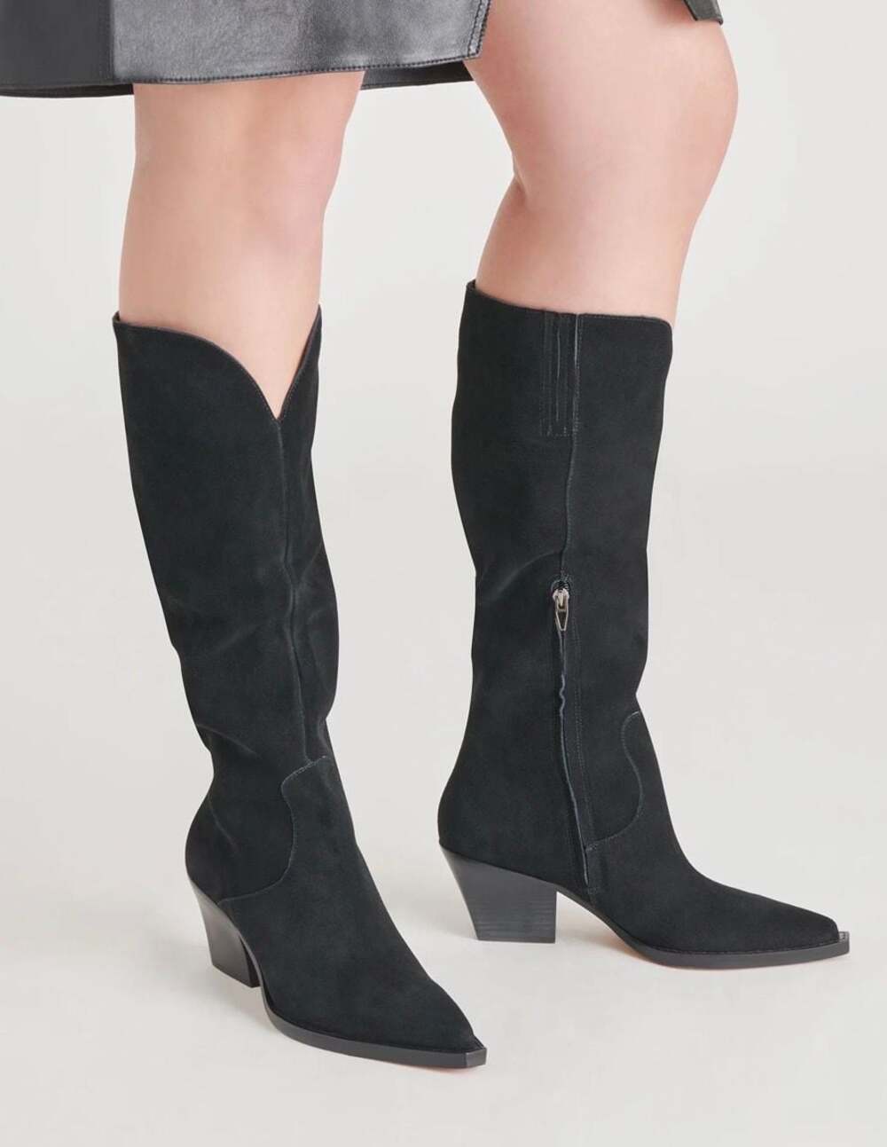 Raj Boots in Onyx Suede - Picture 1 of 9